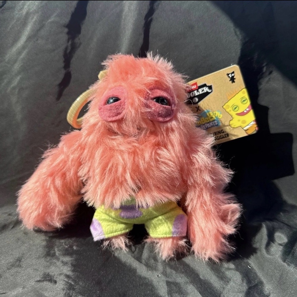 BNWT Patrick Star Fuggler Keychain